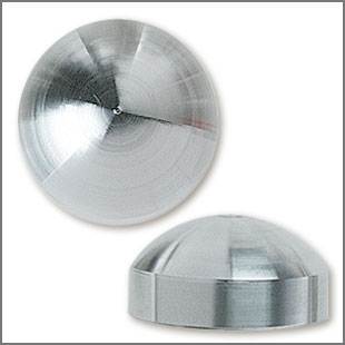 Stainless Steel Dome Style Decorative Cap