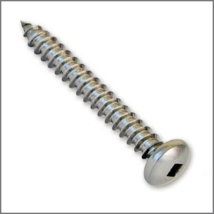 Button Head Lag Screw (316 Stainless)