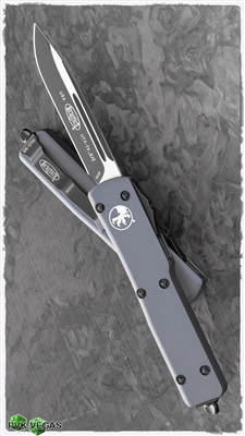 Microtech UTX-70 S/E 148-1GY Black Blade Gray Handle