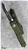 Microtech UTX-70 S/E 148-1OD Black Blade OD Green Handle