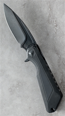 Marfione Custom Strider MSG-3.5 Flipper M390 AP DLC Blade & Handle
