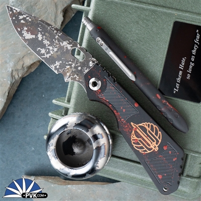 Blackside Customs/Strider Knives Collab SMF, Yo-Yo, Pen MOC & Digicam, Limited 1 of 9