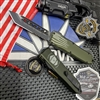 Guardian Tactical RECON ELITE Serrated Two-Tone Green Tanto 108222