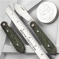 Jack Wolf Knives Low Drag Jack Slip-Joint Fat Carbon Jungle Wear