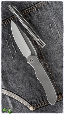 Marfione Custom Anax Ti Handle Mirror Polished Blade