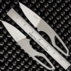 Mikov "LIST" Fixed Blade Neck Knife, Stonewashed 3" N690, Kydex Sheath