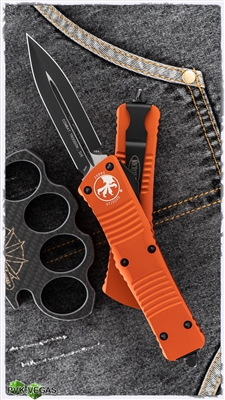 Microtech Combat Troodon 142-1OR Double Edge Orange