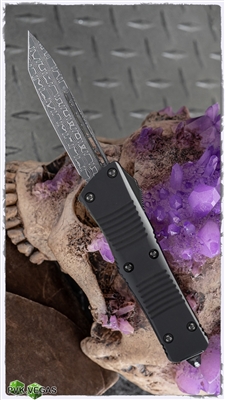 Microtech Troodon Signature Series 140-16S Damascus T/E Ringed HW