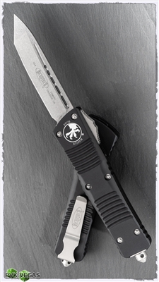 Microtech Combat Troodon T/E 144-10 Stonewash Blade