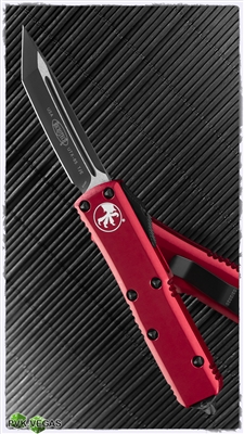 Microtech UTX-85 T/E 233-1RD Black Blade Red Handle