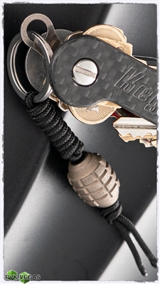 Microtech Grenade Key Chain Bronze