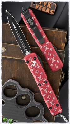 PVK Custom LV Ultratech Red W/Black Blade & Hardware