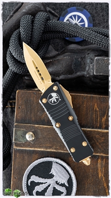 PVK Custom 24K Gold Microtech MINI Troodon D/E 238-10