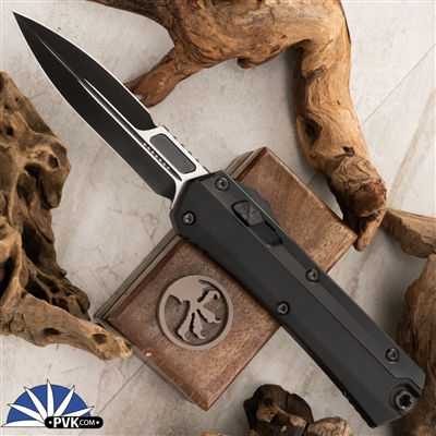 Microtech 184-1TTDLCTSH GLYKON Bayonet Two Tone DLC Shadow