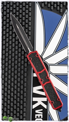 Vintage Microtech Makora Red Double Edge 12/2006 SN1592