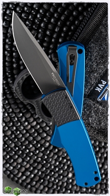 Protech Magic "Whiskers" Hidden Release Auto BR-1.7BLUE