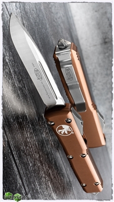 Microtech Ultratech S/E 121-4TA Satin Blade Tan Handle