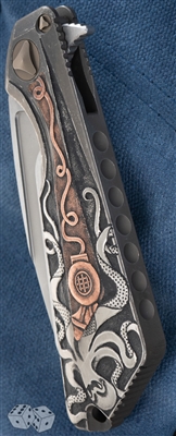 Marfione Custom Strider MSG 3.5 Engraved Octopus w/ Juyo Polish
