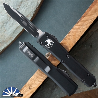 Microtech Ultratech D/A OTF S/E 121-1T Black Blade Black Handle Tactical