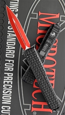 Microtech Ultratech D/A OTF Tri-Grip Red Double Edge Sith Lord