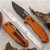 Fox Knives X AGA Campolin Limited Edition Smarty Black Drop Point Orange Handle
