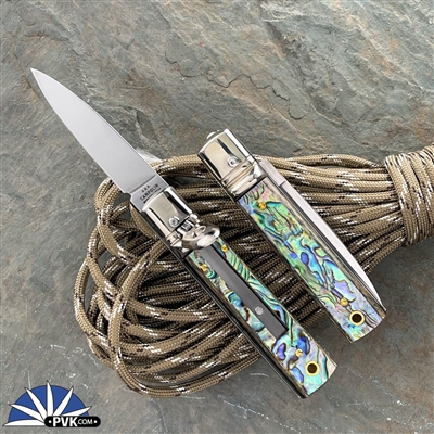 A.G.A Campolin 6" Slimline Lever Lock Abalone