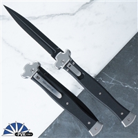 AGA Campolin ZERO+ Black G10 Handle Black Dagger Blade