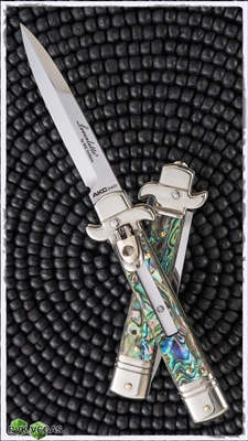 AKC Leverletto 8" by Bill DeShivs Abalone