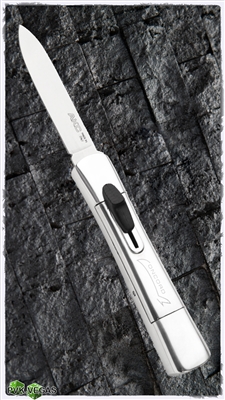 AKC Concord D/A OTF Polished Single Edge Blade Full Polished Handle