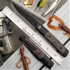 APurvis Blades Rook All Black PVD, Copper Carbon Fiber Scales