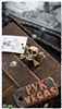 Bony Buddy Russia Jolly Roger Brass Bead