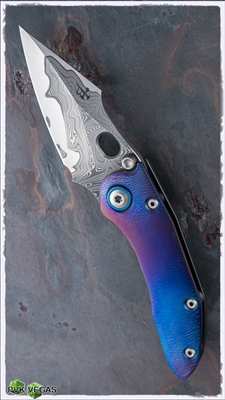 Borka Custom Mini Stitch HXP Damascus Blade