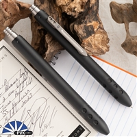 Blackside Customs Pen - Aircraft Aluminum, Black , Ti Clip