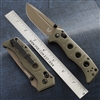 Benchmade Adamas Automatic Knife, OD G-10 Scales, 3.8" FE CPM-CruWear