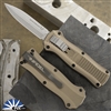 Benchmade Mini Infidel OTF 3350-2303 Stonewash S30V Blade, Flat Dark Earth Handle Limited Edition