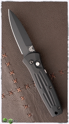 Benchmade 3551BK Mini Stimulus Black Blade w/Black Handle