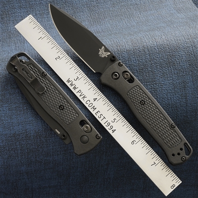 Benchmade Bugout AXIS Lock, Black CF-Elite Handle, CPM-S30V