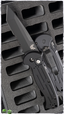 Benchmade AFO2 Armed Forces Only 9052SBK Black Serrated Blade