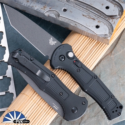 Benchmade Claymore, CPM-D2 Black Tanto, Black Grivory Handle