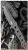 Benchmade 375BK-1 Adamas Fixed Blade, Black CPM-CRUWEAR Black Sheath