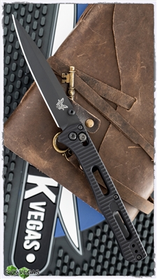 Benchmade Fact AXIS Lock, Black Aluminum, Black S30V