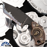 Blackside Customs, Strider Design SLCC CTS-XHP Blade, Copper Handle With Starlingear Accents, One Of A Kind