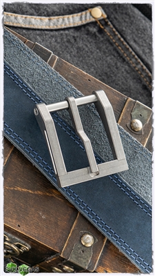 Blackside Customs Modular Belt Buckles - Stonewashed Titanium