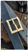 Blackside Customs Modular Belt Buckles - Brass With SS Hardware