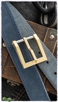 Blackside Customs Modular Belt Buckles - Brass With SS Hardware