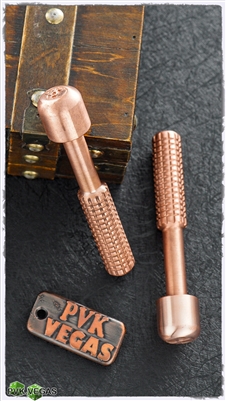 BURN Custom Bit Driver Copper W/Frag Pattern, Skull