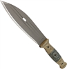 Condor Primitive Bush Knife, 420HC Steel, Brown/Black Micarta Scales