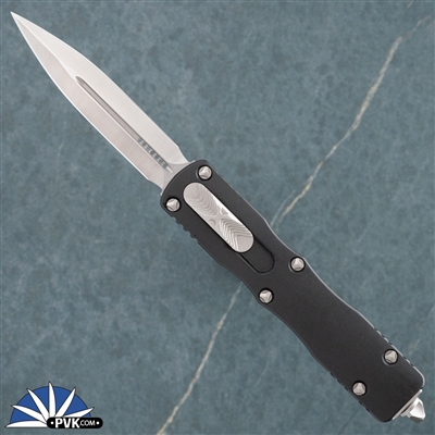 Microtech Dirac 225-4 Satin Blade, Black Handle 02/2019 Prototype #013