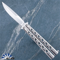 Collection Piece - Vintage Benchmade 62 Weehawk Blade, Stainless Steel Skeletonized Handle, 11/2011