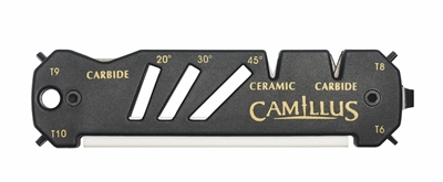 Camillus Glide Sharpener Black GFN Handle Multi-Angle, Multi-Tool CM19224